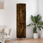 Hoge Kast 34,5X34X180 Cm Bewerkt Hout