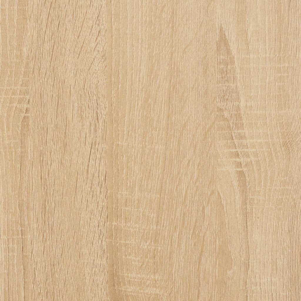 Hoge Kast 34,5X34X180 Cm Bewerkt Hout Kleurig