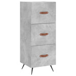 Hoge Kast 34,5X34X180 Cm Bewerkt Hout