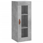 Hoge Kast 34,5X34X180 Cm Bewerkt Hout