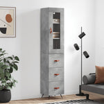 Hoge Kast 34,5X34X180 Cm Bewerkt Hout