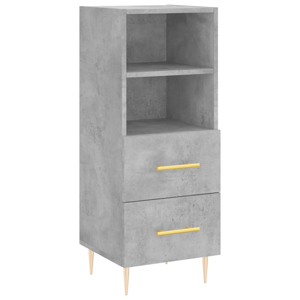 Hoge Kast 34,5X34X180 Cm Bewerkt Hout