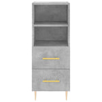 Hoge Kast 34,5X34X180 Cm Bewerkt Hout