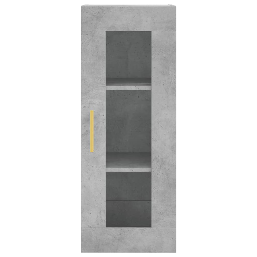 Hoge Kast 34,5X34X180 Cm Bewerkt Hout
