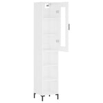 Hoge Kast 34,5X34X180 Cm Bewerkt Hout