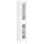 Hoge Kast 34,5X34X180 Cm Bewerkt Hout