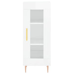 Hoge Kast 34,5X34X180 Cm Bewerkt Hout