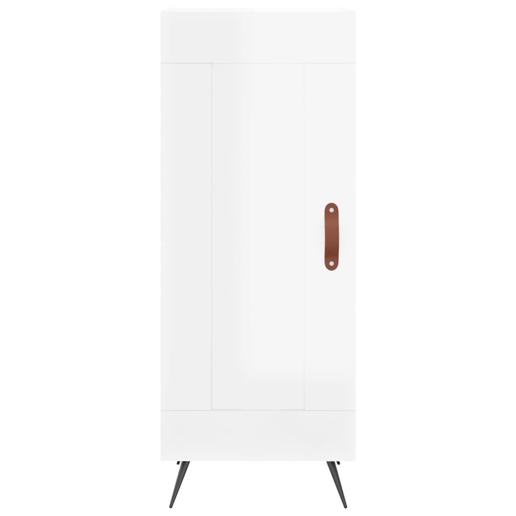 Hoge Kast 34,5X34X180 Cm Bewerkt Hout