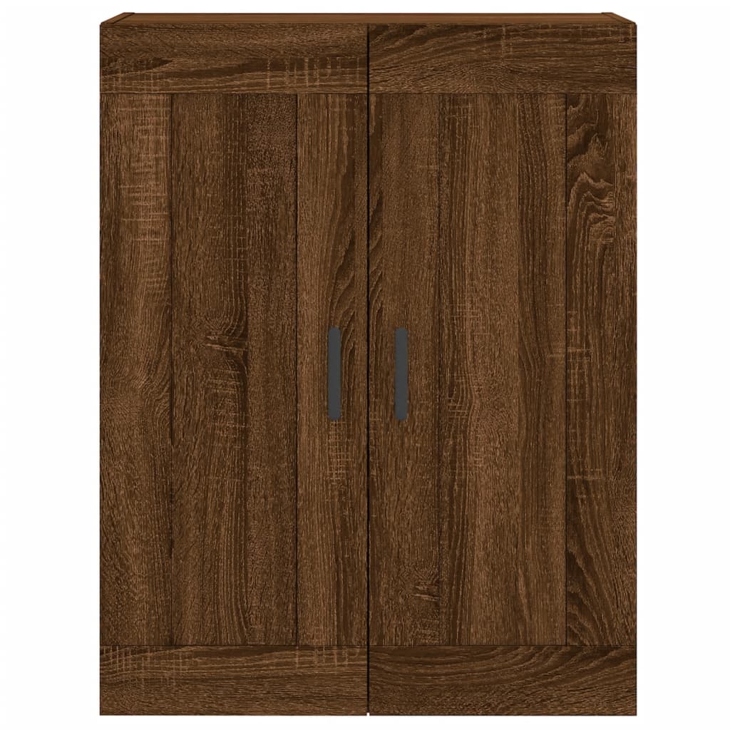 Hoge Kast 69,5X34X180 Cm Bewerkt Hout