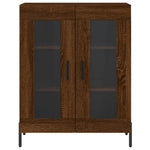 Hoge Kast 69,5X34X180 Cm Bewerkt Hout