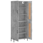 Hoge Kast 69,5X34X180 Cm Bewerkt Hout