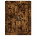 Hoge Kast 69,5X34X180 Cm Bewerkt Hout Kleurig