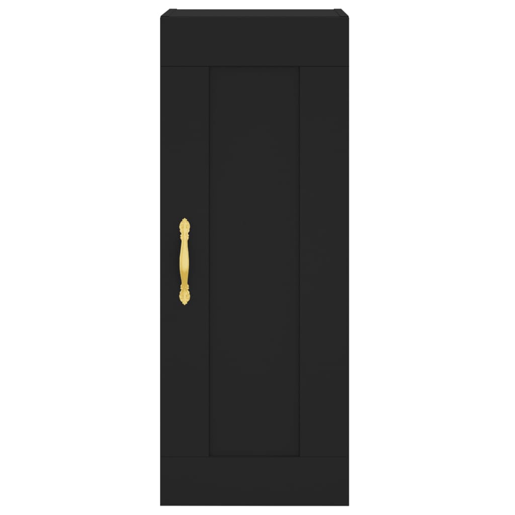 Hoge Kast 34,5X34X180 Cm Bewerkt Hout