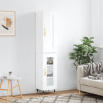 Hoge Kast 34,5X34X180 Cm Bewerkt Hout
