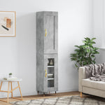 Hoge Kast 34,5X34X180 Cm Bewerkt Hout