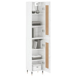 Hoge Kast 34,5X34X180 Cm Bewerkt Hout