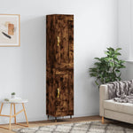 Hoge Kast 34,5X34X180 Cm Bewerkt Hout