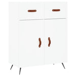 Hoge Kast 69,5X34X180 Cm Bewerkt Hout