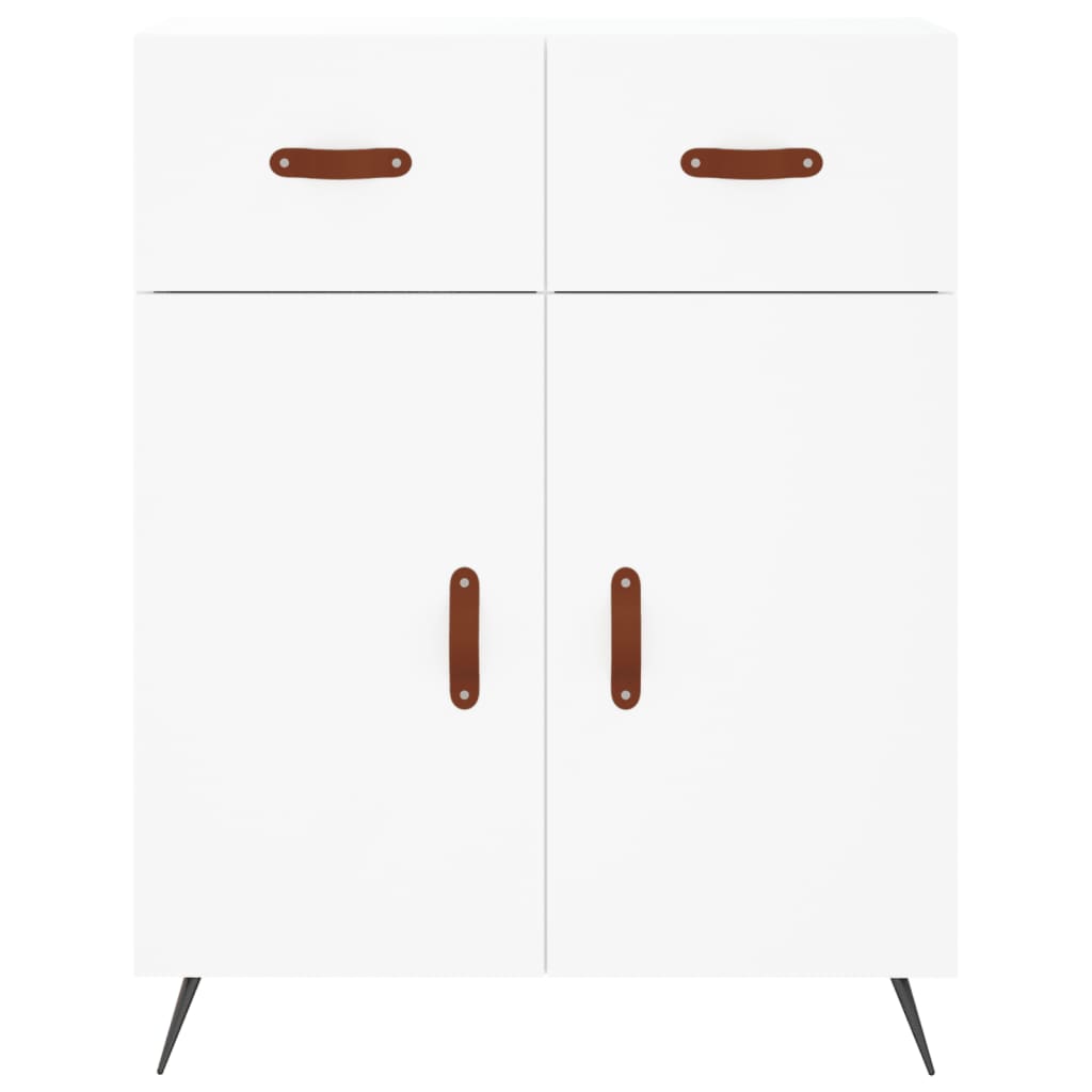 Hoge Kast 69,5X34X180 Cm Bewerkt Hout
