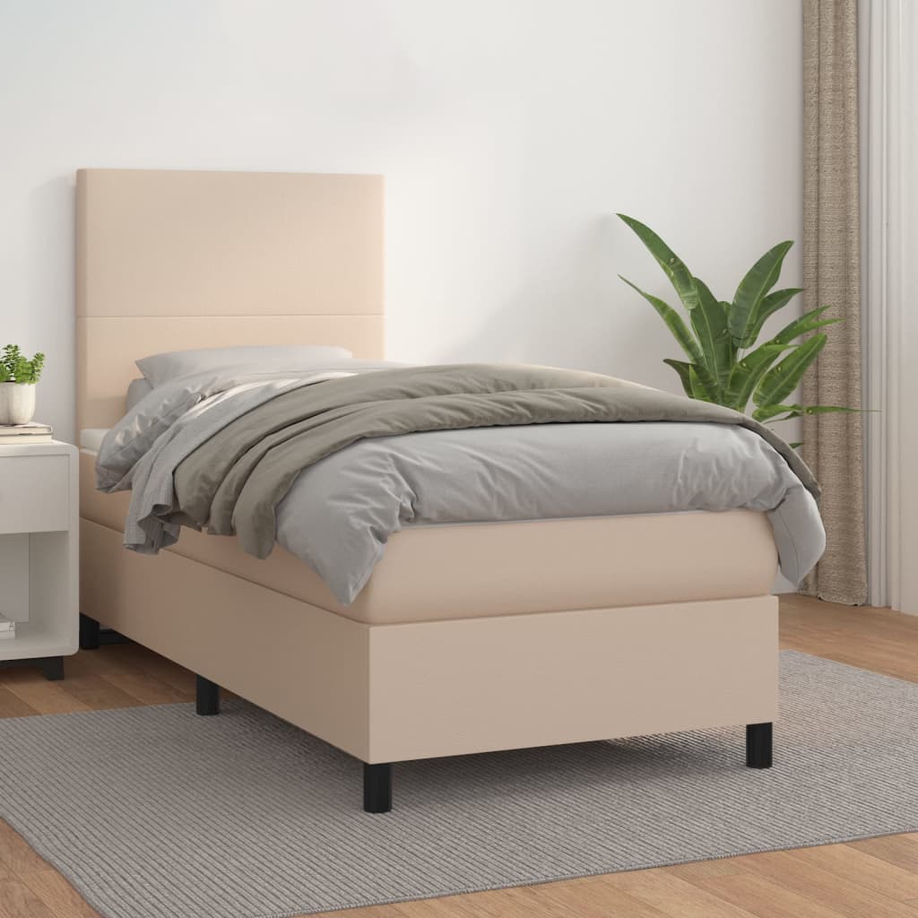Boxspring Met Matras Kunstleer