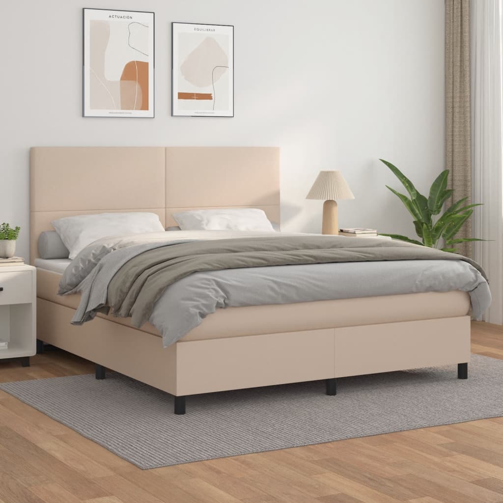 Boxspring Met Matras Kunstleer