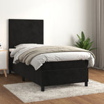 Boxspring Met Matras Fluweel