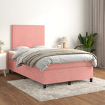 Boxspring Met Matras Fluweel