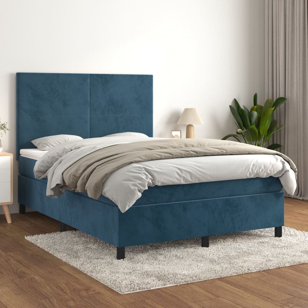 Boxspring Met Matras Fluweel