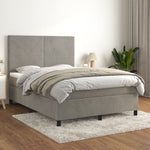 Boxspring Met Matras Fluweel