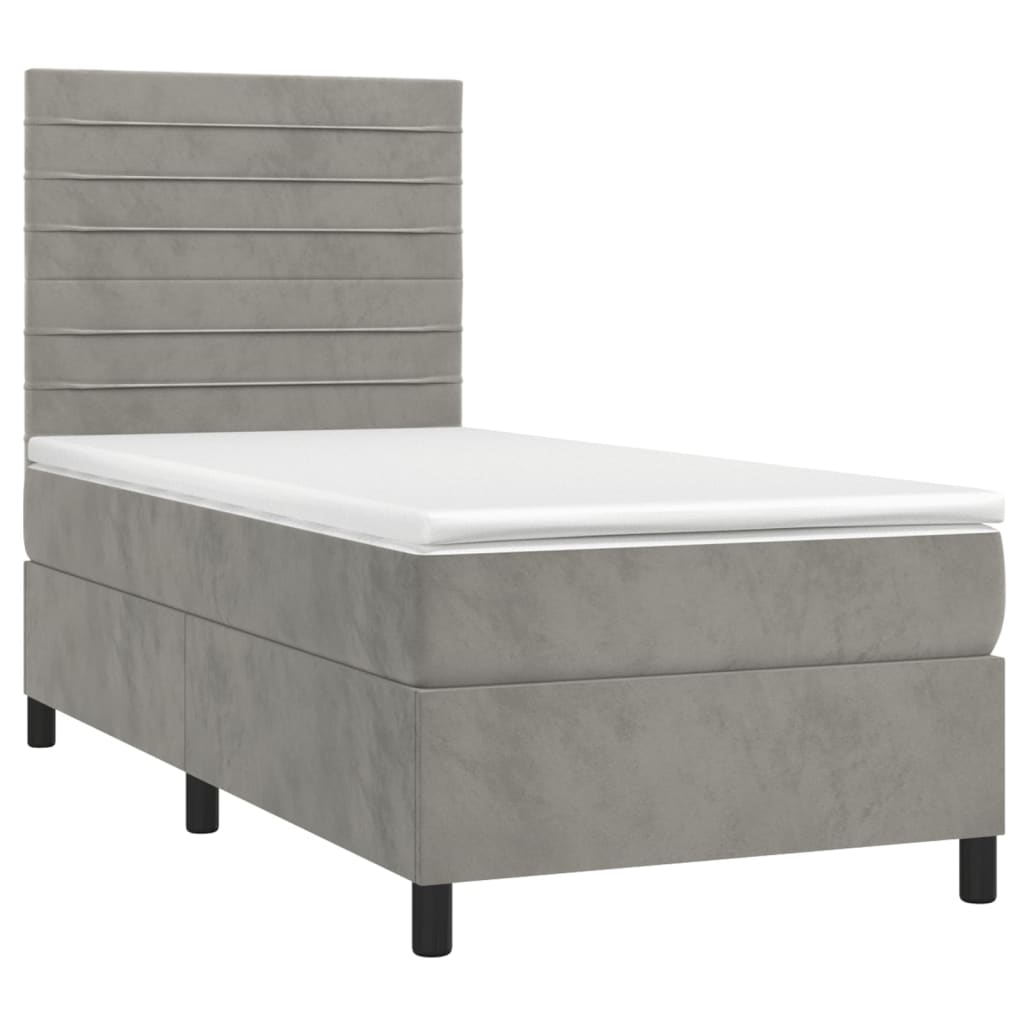 Boxspring Met Matras Fluweel