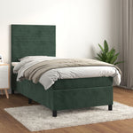 Boxspring Met Matras Fluweel