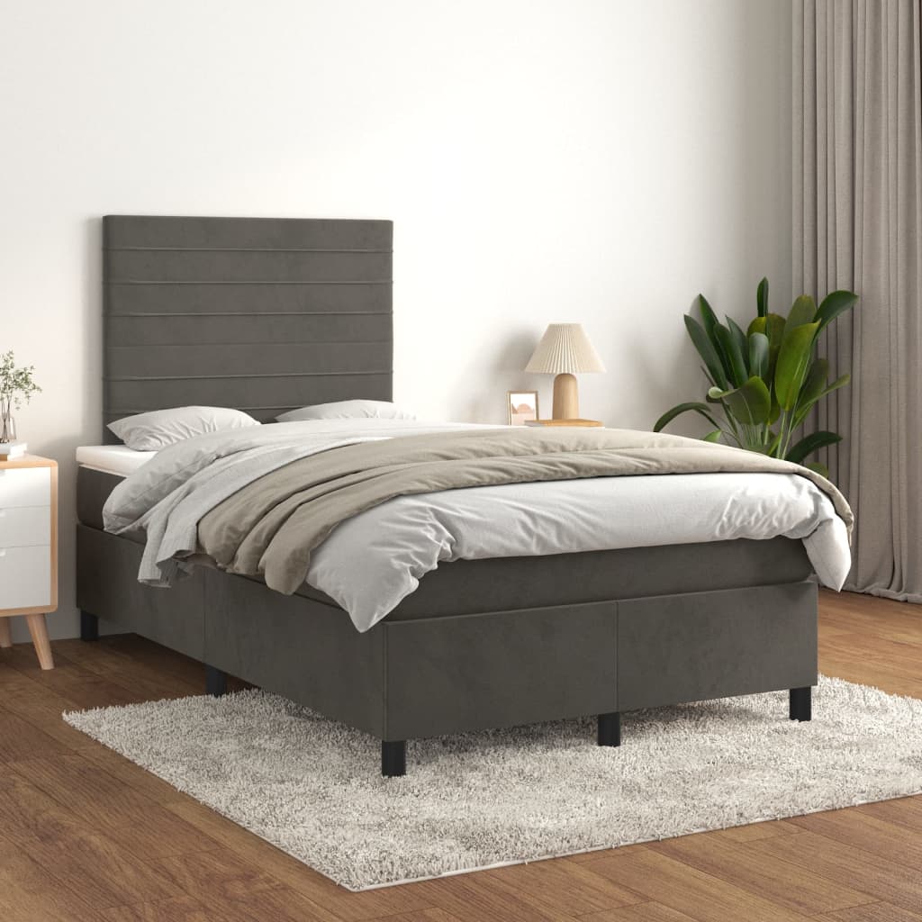 Boxspring Met Matras Fluweel