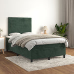 Boxspring Met Matras Fluweel