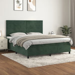 Boxspring Met Matras Fluweel