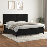 Boxspring Met Matras Fluweel