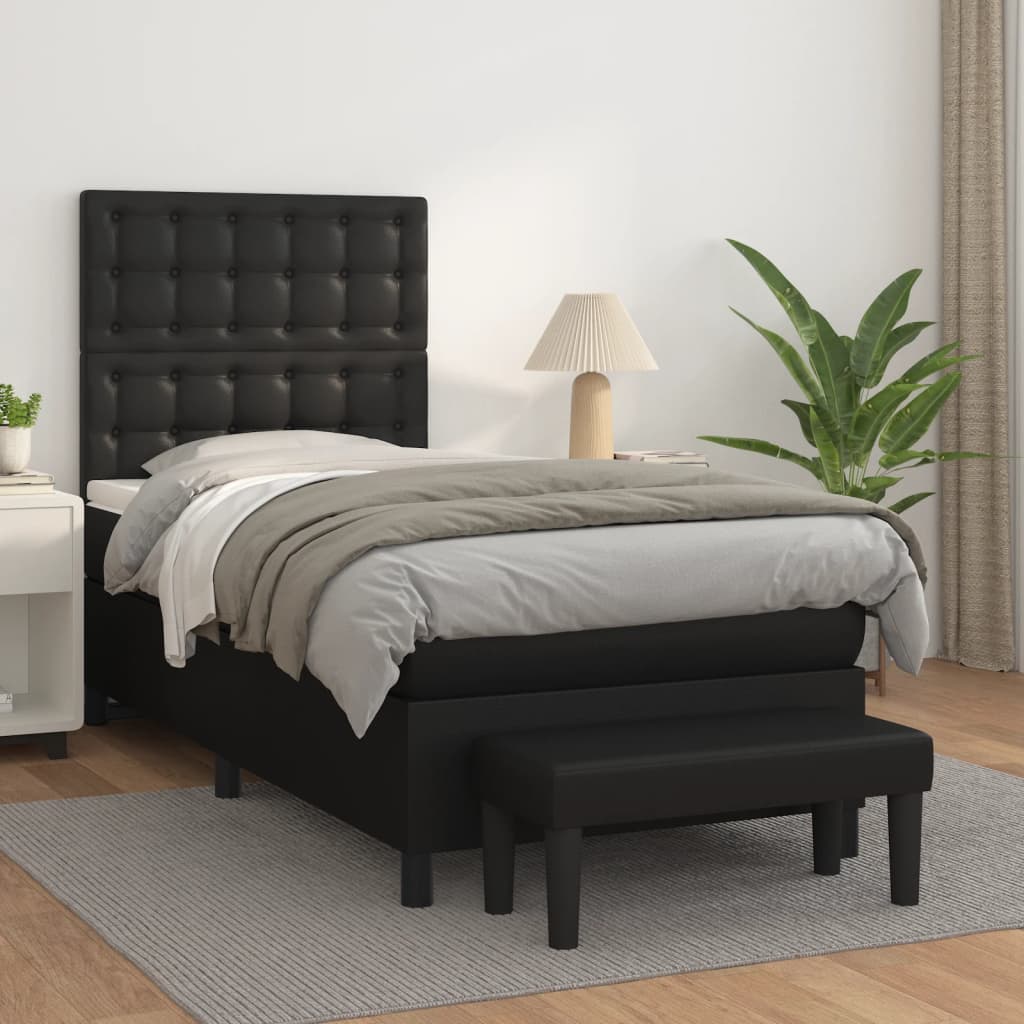 Boxspring Met Matras Kunstleer Kleurig