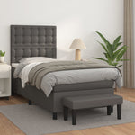 Boxspring Met Matras Kunstleer Kleurig