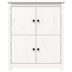Dressoir 83X41,5X100 Cm Massief Grenenhout