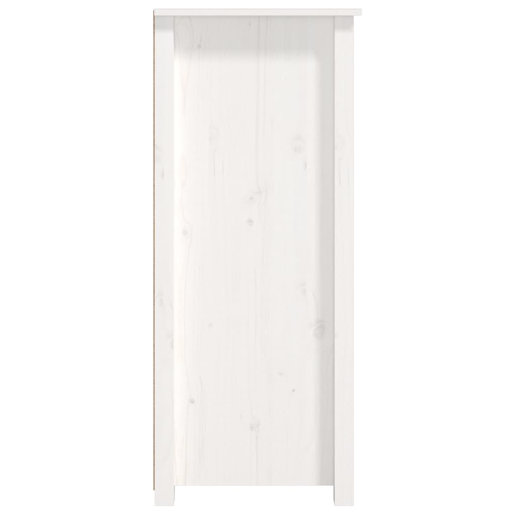 Dressoir 83X41,5X100 Cm Massief Grenenhout
