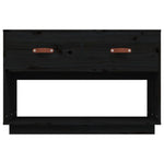 Tv-Meubel 90X40X60 Cm Massief Grenenhout