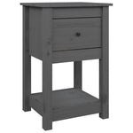 Nachtkastjes 40X35X61,5 Cm Massief Grenenhout