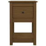 Nachtkastjes 40X35X61,5 Cm Massief Grenenhout