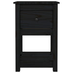 Nachtkastjes 40X35X61,5 Cm Massief Grenenhout