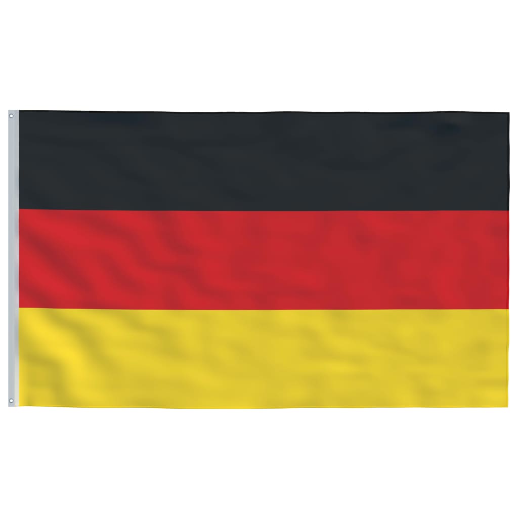Vlag Met Vlaggenmast Duitsland 6,23 M Aluminium