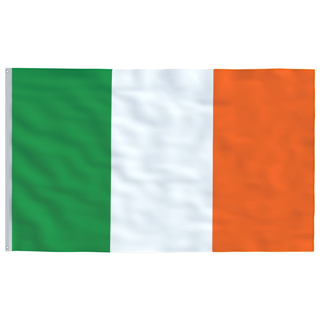 Vlag Met Vlaggenmast Ierland 5,55 M Aluminium