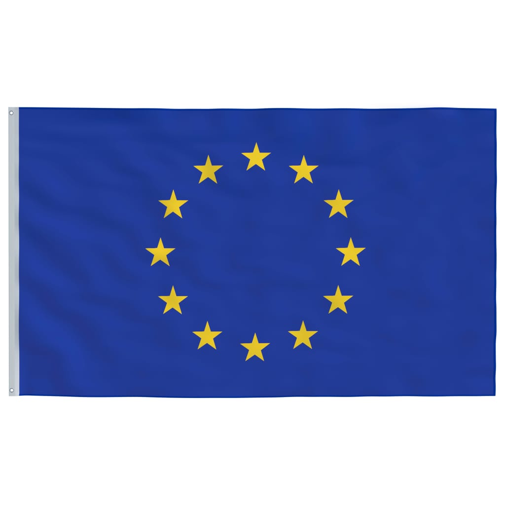 Vlag Met Vlaggenmast Europa 5,55 M Aluminium