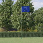 Vlag Met Vlaggenmast Europa 5,55 M Aluminium