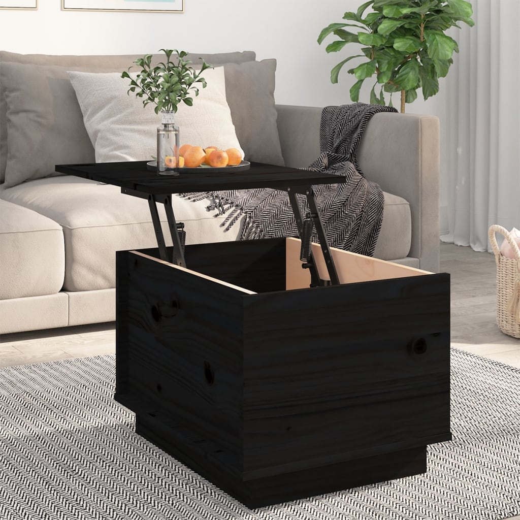 Salontafel 40X50X35 Cm Massief Grenenhout