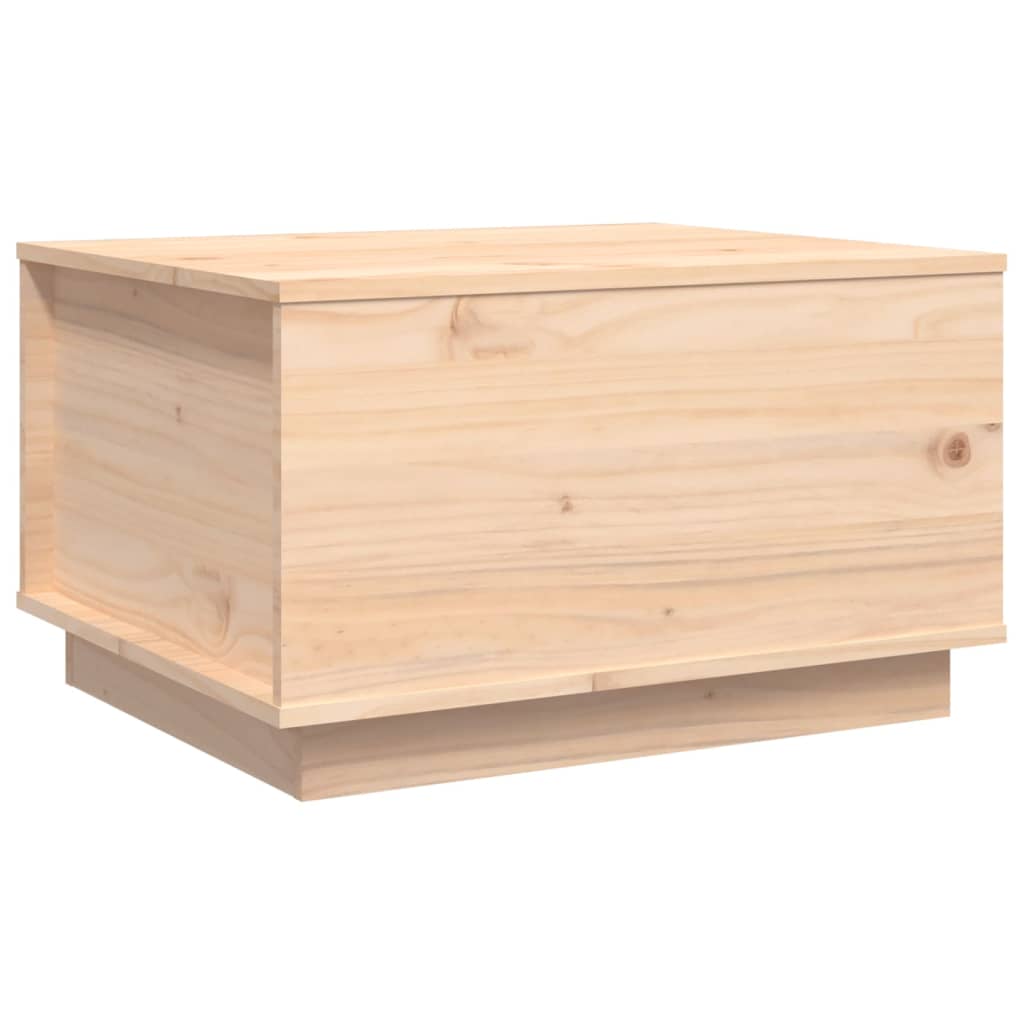 Salontafel 60X50X35 Cm Massief Grenenhout