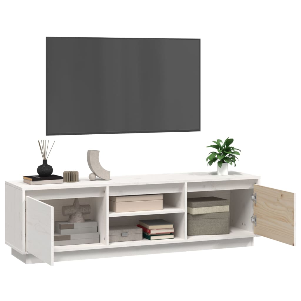 Tv-Meubel 40X35X40 Cm Massief Grenenhout